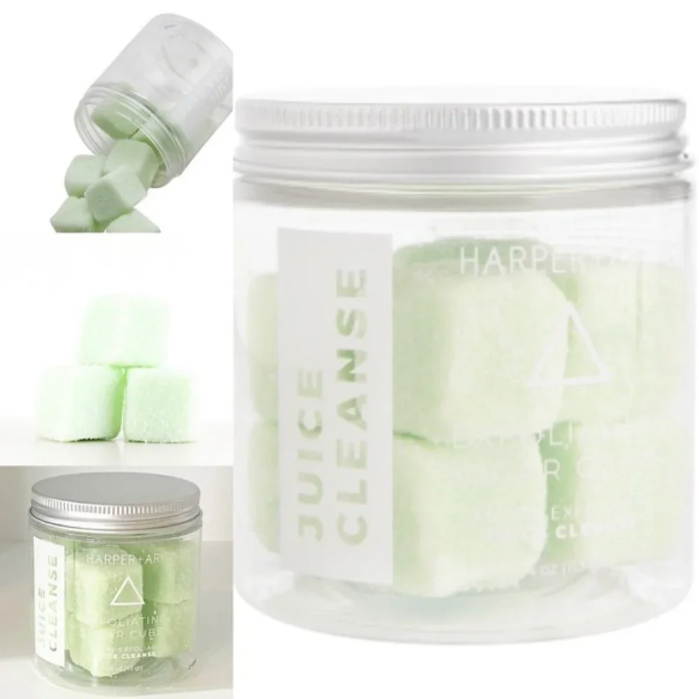 New HARPER + ARI Juice Cleanse Exfoliating Sugar Cubes.